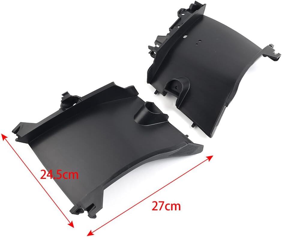 ya 2 8.15 Front Brake Air Cooling Duct Pipe Tube End Panel Cover for Jaguar XE 2015-2019