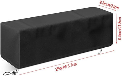ya 26 10.21 baidi Patio Fireplace Cover 28 Inch tangular Waterproof with Adjustable Drawstring