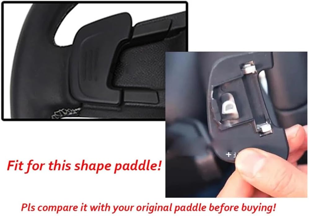 ya 5 8.24 baidi for VW for Golf 7 Polo Carbon Fiber Look Steering Wheel Paddle Shifter Extension