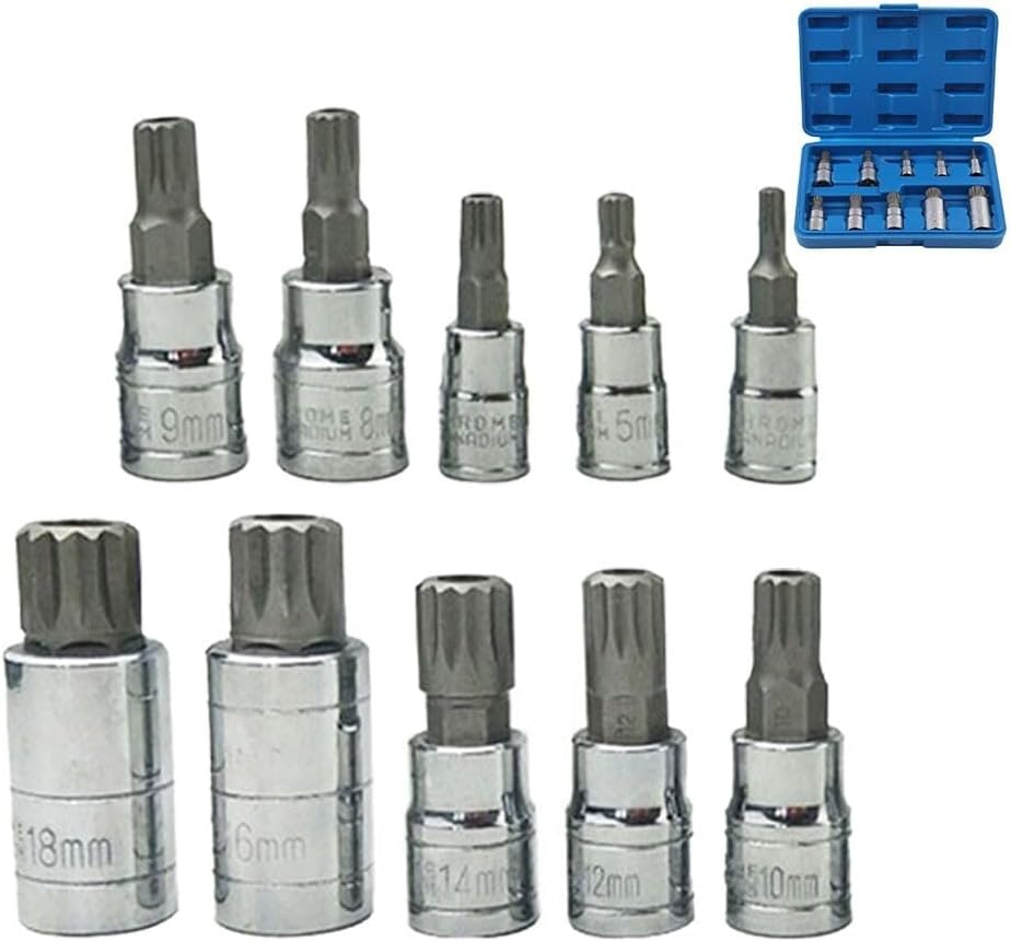 ya 14 9.20 baidi Grade Socket Tool Set of Ten Pieces Suitable for Wrenches