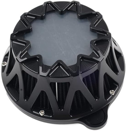 ya 5 8.10 Cross Air Cleaner Filter for Harley M8 114 Softail 2018-2024 Touring 2017+