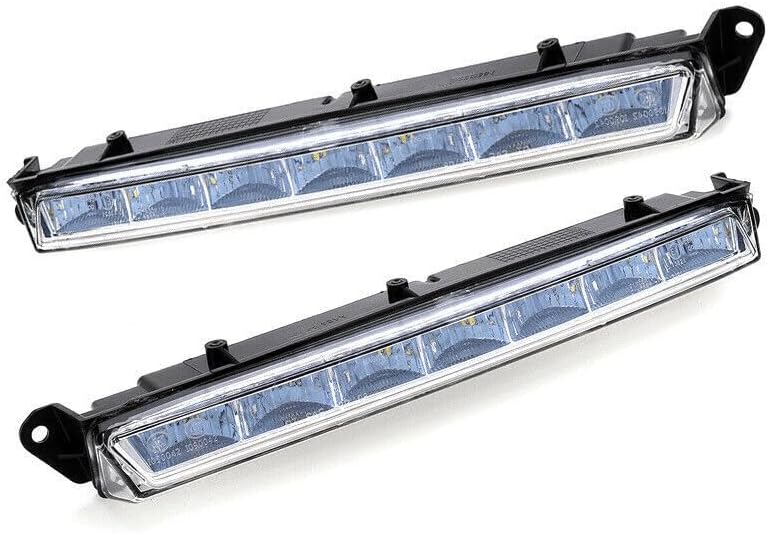 ya 4 8.14 One pair of fog lights daytime running lights fits 2010-2016 Mercedes X164 GL 350/450/550