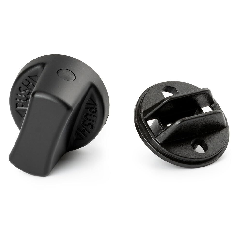 ya 4 8.8 2PCS Keyless Ignition Start Switch Knob Cap & Insert for Mitsubishi Lancer 08-17