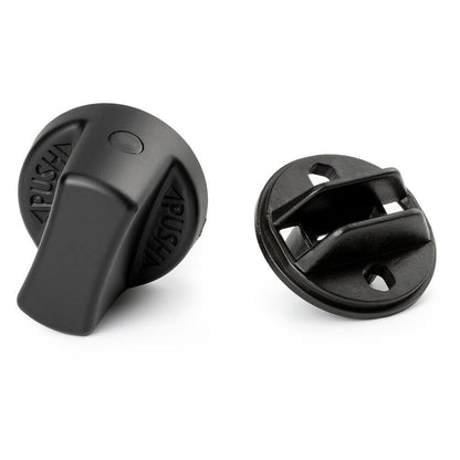 ya 4 8.8 2PCS Keyless Ignition Start Switch Knob Cap & Insert for Mitsubishi Lancer 08-17