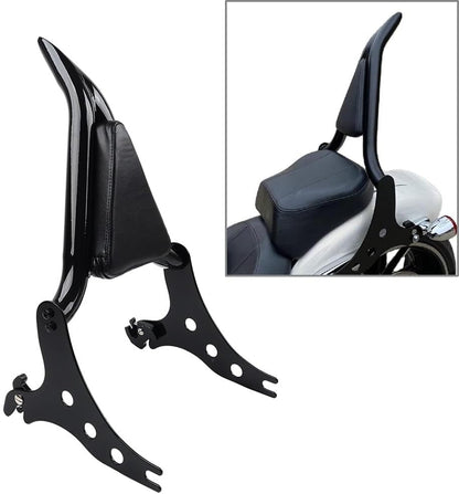 ya 6 8.14 for Harley Fat Boy Lo FLSTFB 2010-2017 Softail Sissy Bar Passenger Backrest Pad