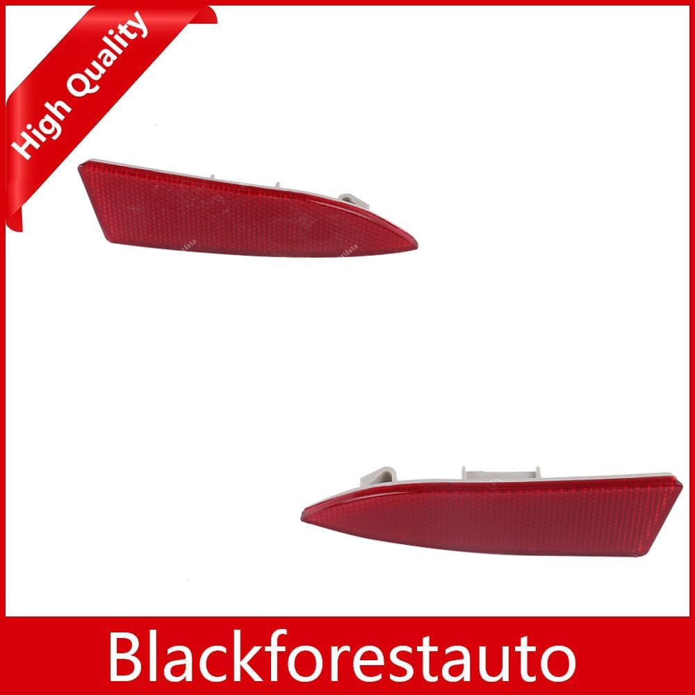 ya 6 8.24 baidi 2pcs Car Rear Reflector Bumper Cover Red For 2007-10 for BMW E83 X3 Right & Left