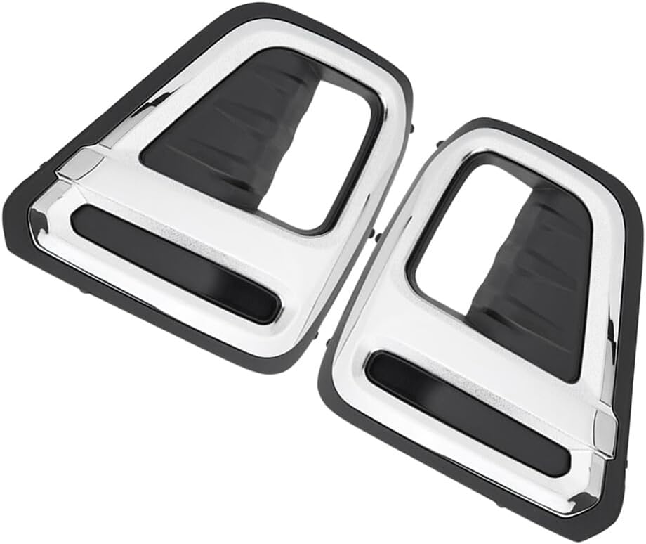 ya 7 8.24 baidi 1 Pair Front Bumper Fog Light Trim Cover Cap Bezel For 2019-2021 for Subaru Forester