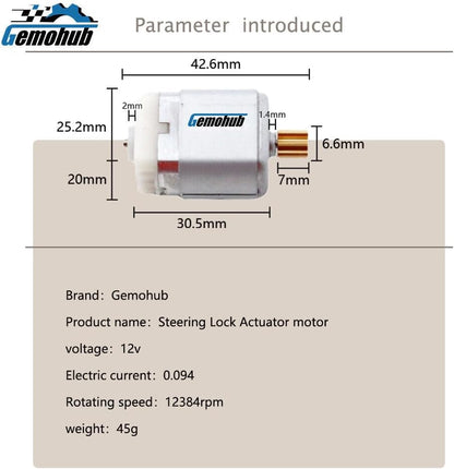 ya 5 8.24 baidi Steering Column Lock Motor for 11-2014 for Renault Latitude L70 11-2018 Samsung SM5