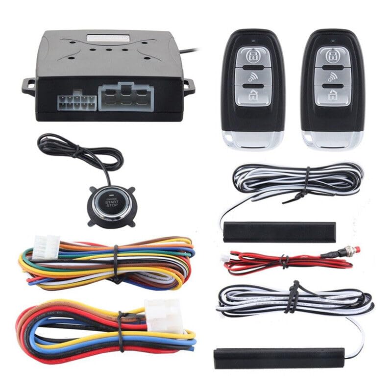 ya 3 8.24 baidi Car Alarm System keyless Entry Button Remote Control Engine Start/Stop