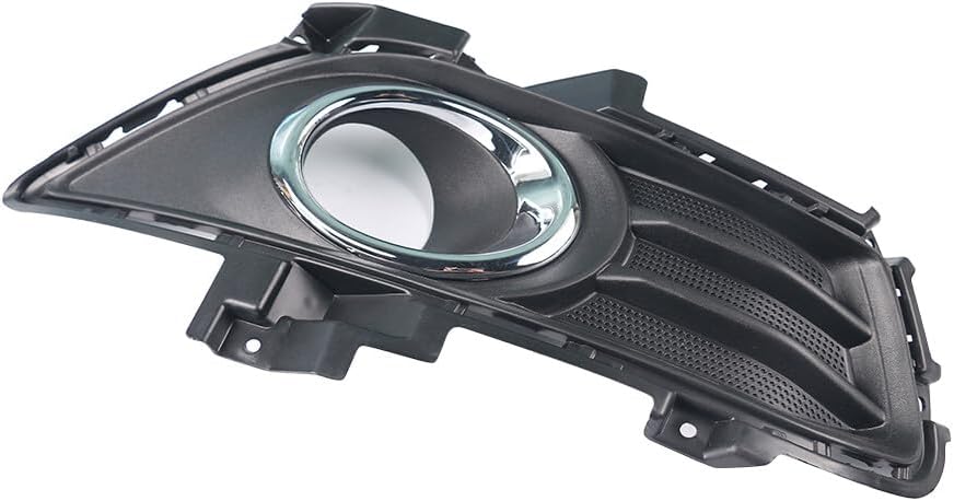 ya 9 10.24 Front Right Bumper Fog Lamp Grille Chrome Replacement For Fusion 2013-2016