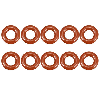 ya 13 9.15 baidi Silicone O-Ring 9mmx4.2mmx2.4mm VMQ Seal Rings Sealing Gasket Red 10Pc