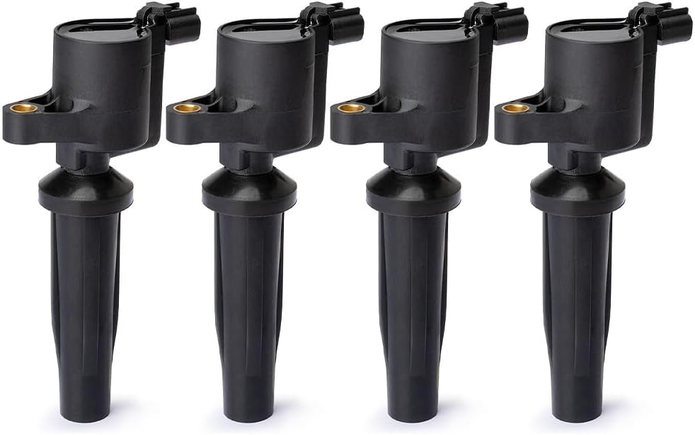 ya 4 8.24 baidi 4PCS 4M5G-12A366-BC NEW Ignition Coils Pack for Ford for Mazda 3 2.3L l4 2004-2005