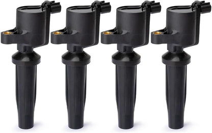 ya 4 8.24 baidi 4PCS 4M5G-12A366-BC NEW Ignition Coils Pack for Ford for Mazda 3 2.3L l4 2004-2005