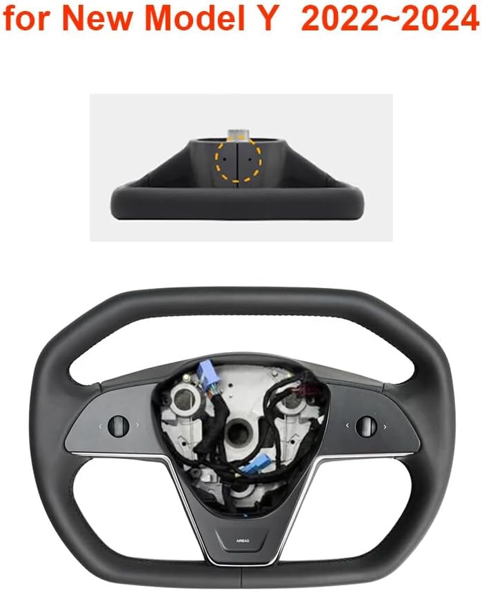 ya 16 10.20 baidi The latest Cybertruck steering wheel handle is compatible with Model Y 3.