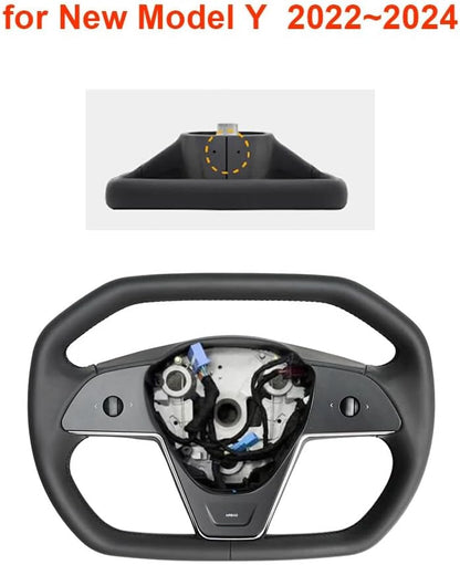 ya 16 10.20 baidi The latest Cybertruck steering wheel handle is compatible with Model Y 3.
