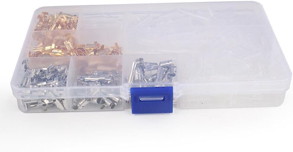 ya 16 10.20 baidi 3.9mm Brass Male & Female Connector w/Covers 100 Sets for Motorcycle