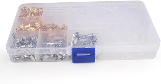 ya 16 10.20 baidi 3.9mm Brass Male & Female Connector w/Covers 100 Sets for Motorcycle