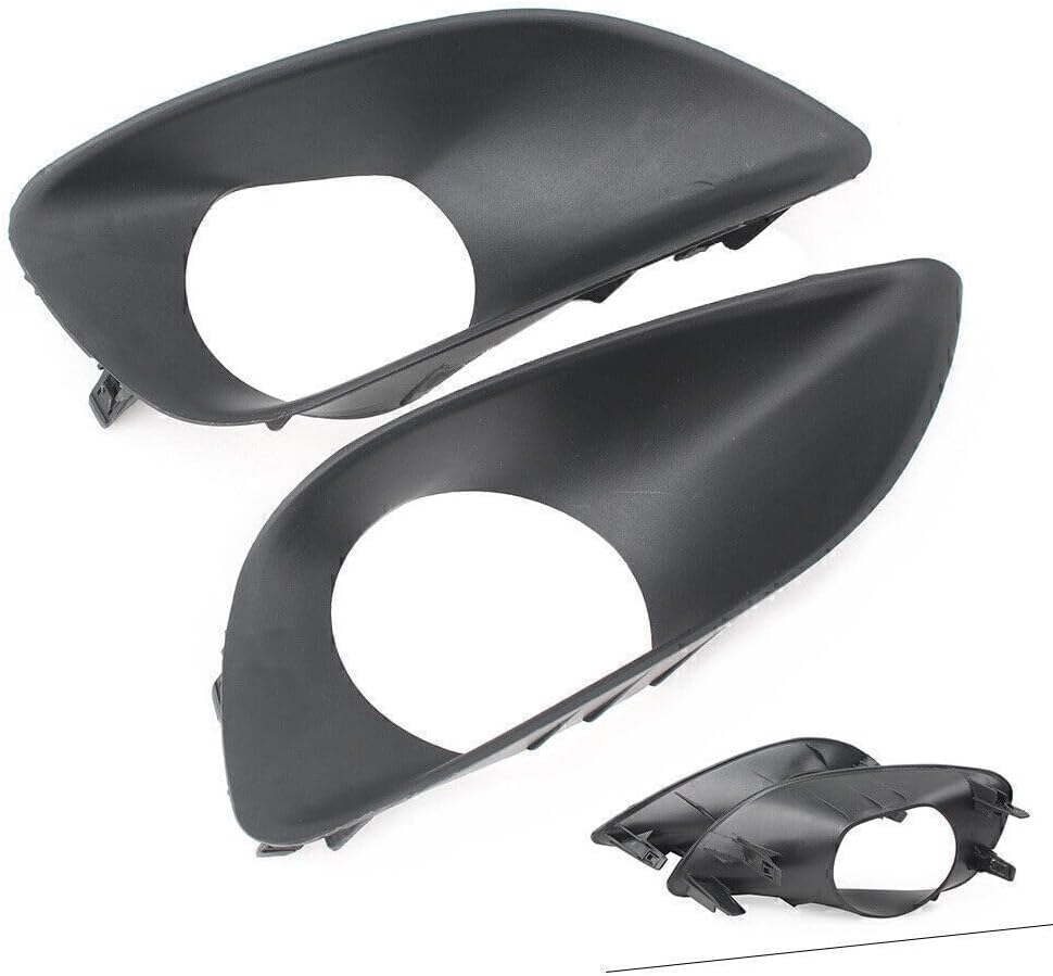 ya 10 9.16 zhengce 2x Front Bumper Fog Light Lamp Grille Cover for Toyota Vios/Limo XP90 2007-