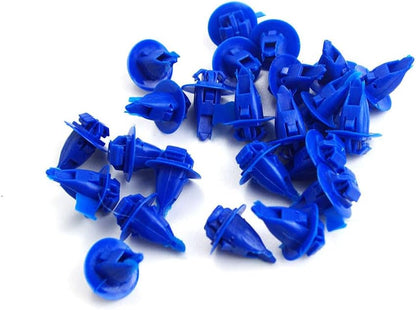 ya 2 8.15 Set of 40 Fender Wheel Moulding Clip Panel Retainer for Toyota 90904-67036 Blue