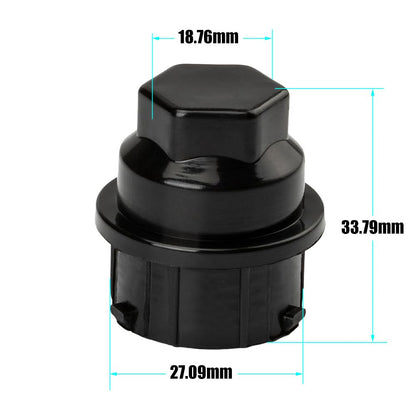 ya 5 8.10 20-piece Set 9593028 for Buick for Chevrolet for GMC and for Pontiac Black Wheel nut Cover Replacement Parts.