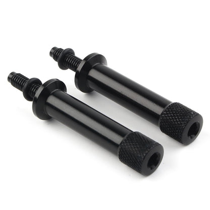 ya 2 8.15 2X Black for SEAT Bolts Long Tool Fit Sc for Ram bler 865 2006-15 Thruxton 865 04-15