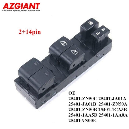 ya 3 8.24 baidi 2007-2012 for Nissan Altima Front Left Drive Side Power Window Switch
