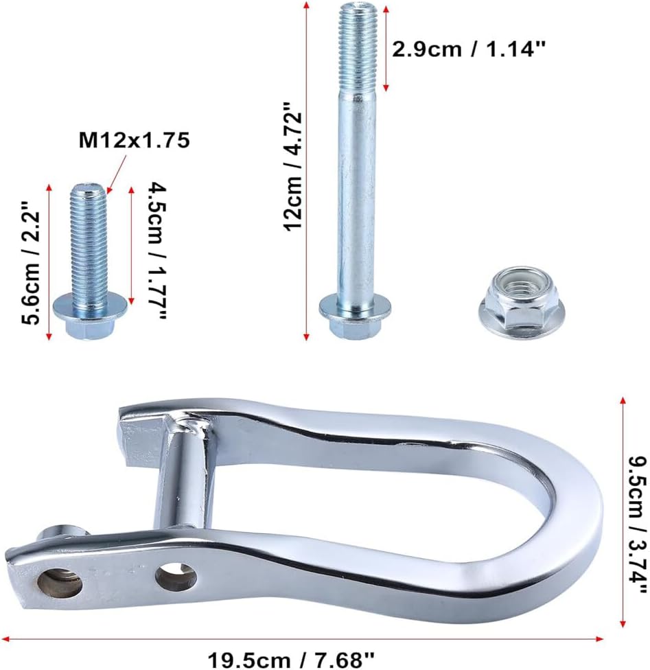 ya 4 8.8.2 Double Tow Hook 84192871 for 2007-2019 for Chevrolet for Silverado for GMC for Sierra 1500 New