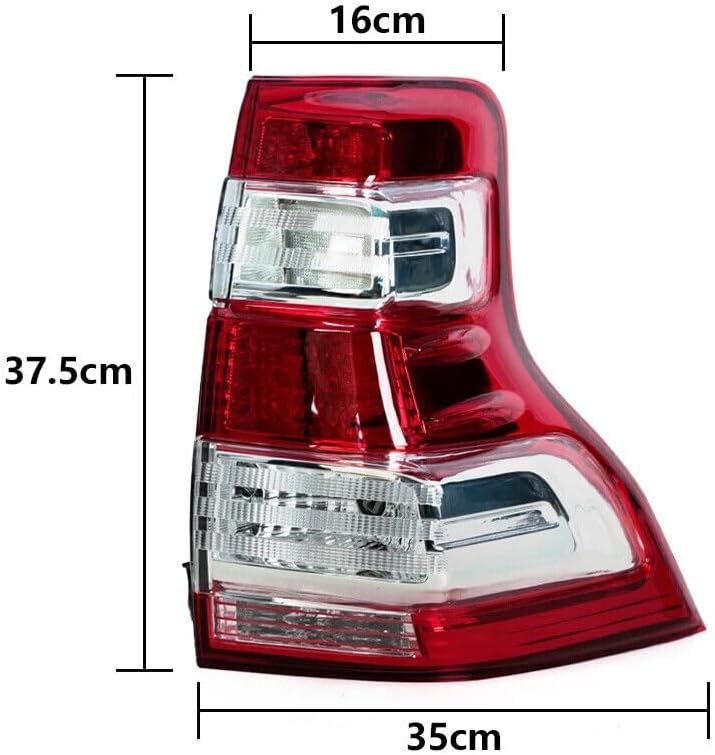 ya 4 8.10 Left for Toyota for for Land Cruiser Prado LC150 FJ150 2014-2017 Rear Tail Light Lamp