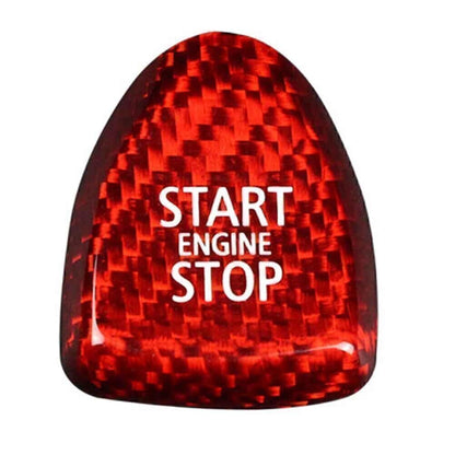 ya 6 8.24 baidi for Mini F54 F55 F56 F57 F60 Cooper S JCW Carbon Fiber Start Button Cover Trim