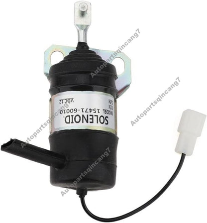 ya 10 9.16 baidi 12V Fuel Shutoff Solenoid 15471-60010 for Kubota Engine D950 D950-FM Loader R410