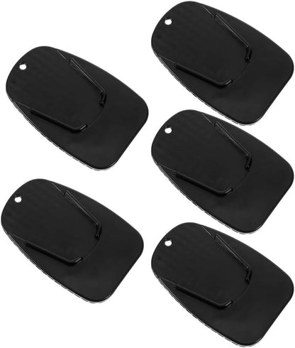 ya 2 8.15 5pcs Motorcycle Side Stand Pads Black ABS Kickstand Pad for Dirt Bikes