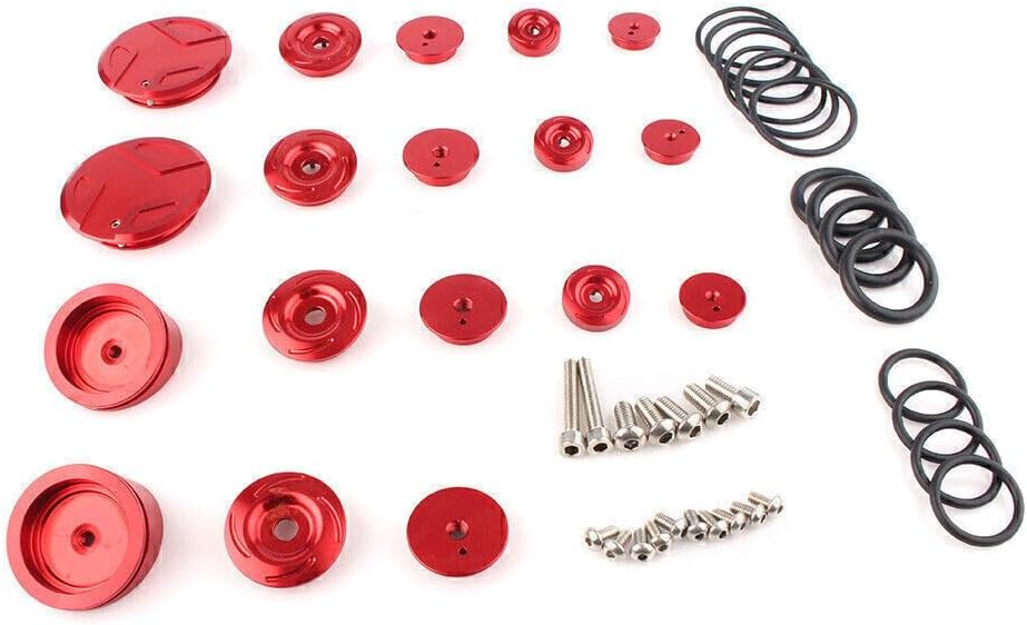 ya 2 8.15 Car F for Ram e End Cap Hole Plug Decor Cover Kit Fit for BMW R 1200 GS ADV 13-19