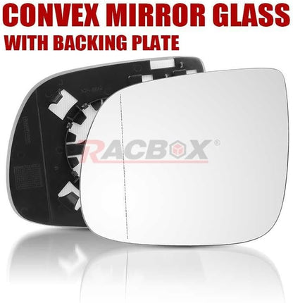 ya 11 9.14 baidiMirror Glass with Backing Heated FIT 09-17 for Audi Q5 2010-2015 Q7 Driver Left Side