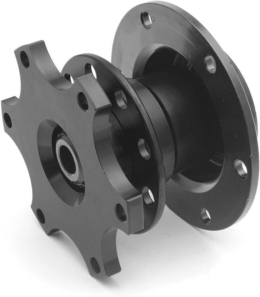 ya 4 8.8.2 Sports Steering Wheel Quick Release Buckle Boss Kit Hub Adapter Blk Universal 