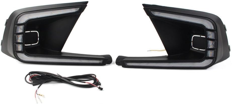 ya 2 8.15 DRL LED daytime running lights collision fog lights suitable for Honda Civic 11th generation