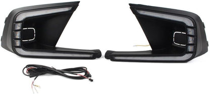 ya 2 8.15 DRL LED daytime running lights collision fog lights suitable for Honda Civic 11th generation