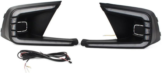 ya 2 8.15 DRL LED daytime running lights collision fog lights suitable for Honda Civic 11th generation