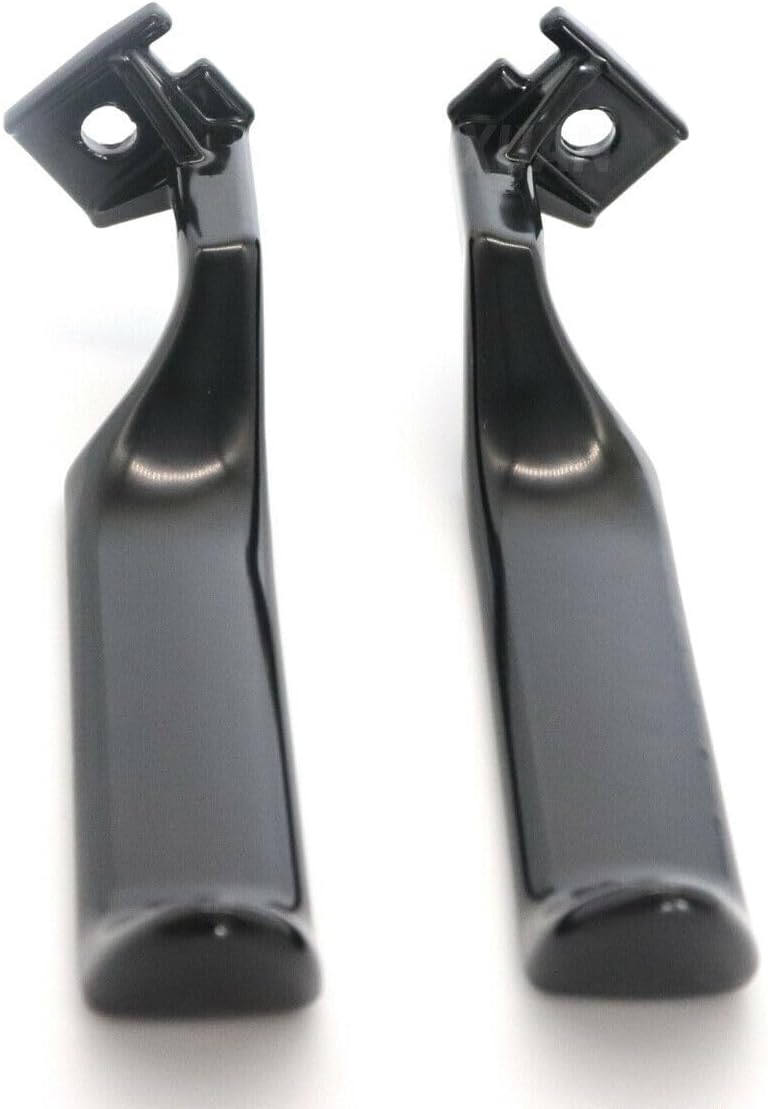 ya 10 9.16 baidi Metal Inside Door Handles Pair LH RH Black for Ford F150 F250 F350 Truck 1987-96
