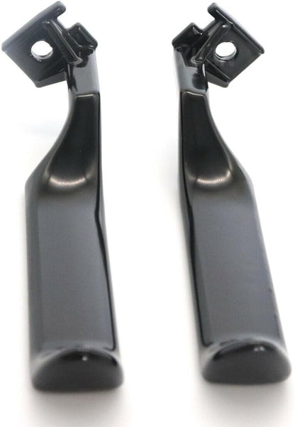 ya 10 9.16 baidi Metal Inside Door Handles Pair LH RH Black for Ford F150 F250 F350 Truck 1987-96