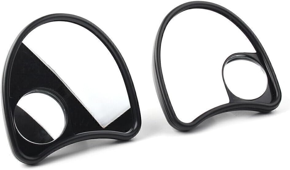 ya 13 9.15 baidi Rear Wide Angle Blind Spot Mirrors Fairing Mount Side Fit Touring Electra Glide