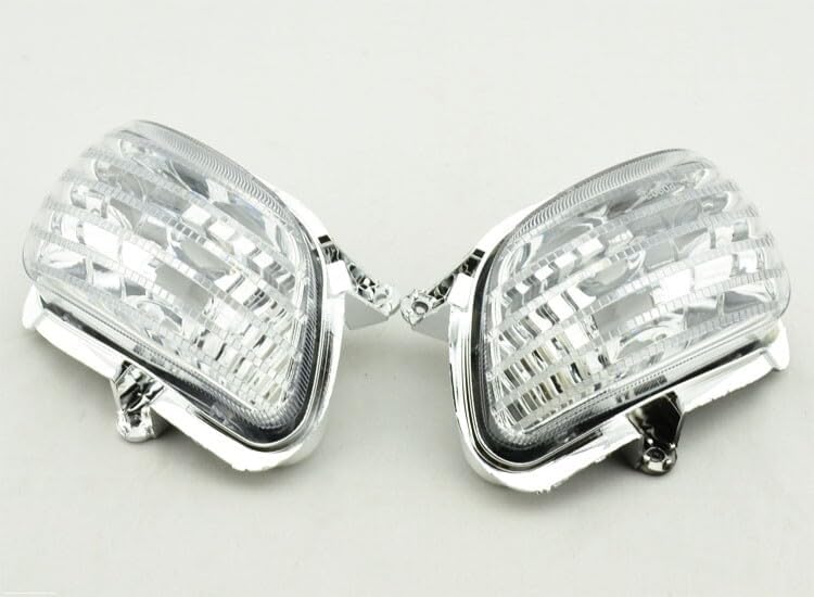 ya 13 9.15 baidi Clear Front Turn Signal Lights Lens Shell for Honda Goldwing GL1800 2001-2017