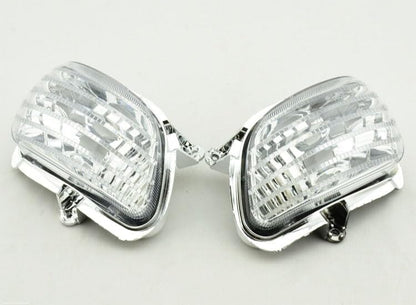 ya 13 9.15 baidi Clear Front Turn Signal Lights Lens Shell for Honda Goldwing GL1800 2001-2017