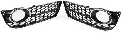 ya 2 8.15 Cellular network front bumper fog light grille protective cover suitable for Audi A5 2008-2011 2010