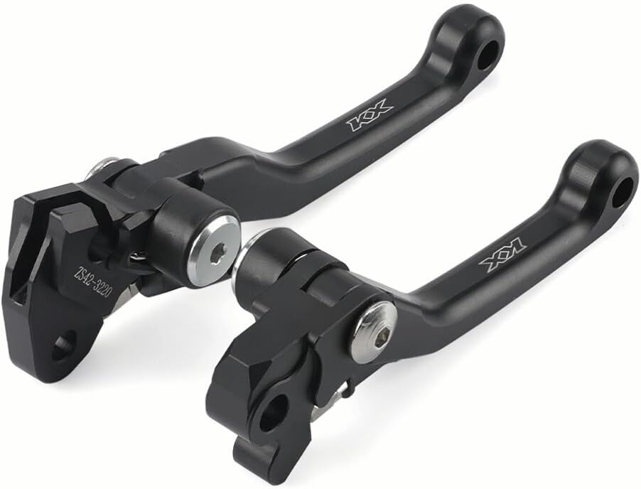 ya 4 8.14 CNC Dirt Bike Brake Clutch Levers for Kawasaki KX65 KX85 KX100 KX 112/125/250