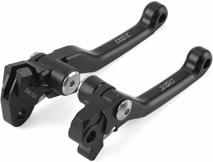 ya 4 8.14 CNC Dirt Bike Brake Clutch Levers for Kawasaki KX65 KX85 KX100 KX 112/125/250