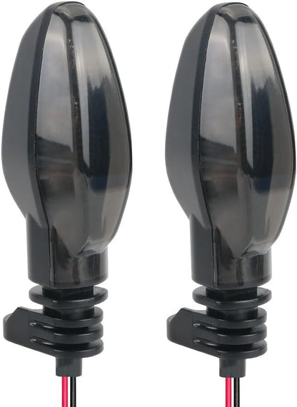 ya 13 9.15 baidi Front LED Turn Signals Lights Indicator For Daytona 675R Triple R Tiger 800 1050