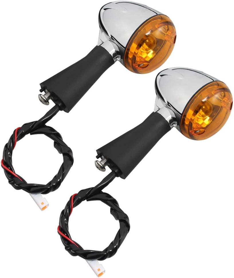 ya 23 10.7 baidi Motorcycle Rear LED Turn Signals Indicators Amber Blinker Light For Indian Scout
