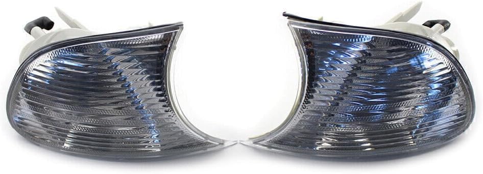 ya 2 8.15 for BMW E46 3-Series 2DR 00-01 2x Corner Light Clear Truen Signal Lens
