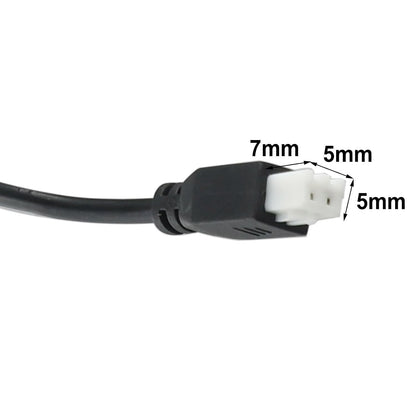 ya 23 10.7 baidi Extension Cable Cable 1pc Black Parking Sensor Extension Cable Plastic