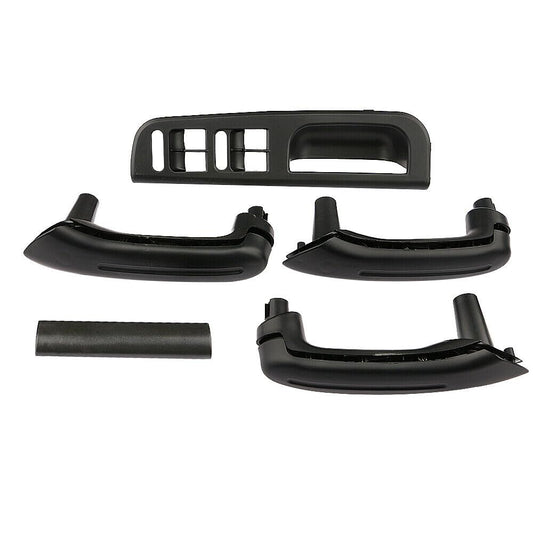 ya 4 8.14 5pc Interior Door Grab Handle Cover Switch Bezel Trim for VW for Golf for Bora for Jetta MK4